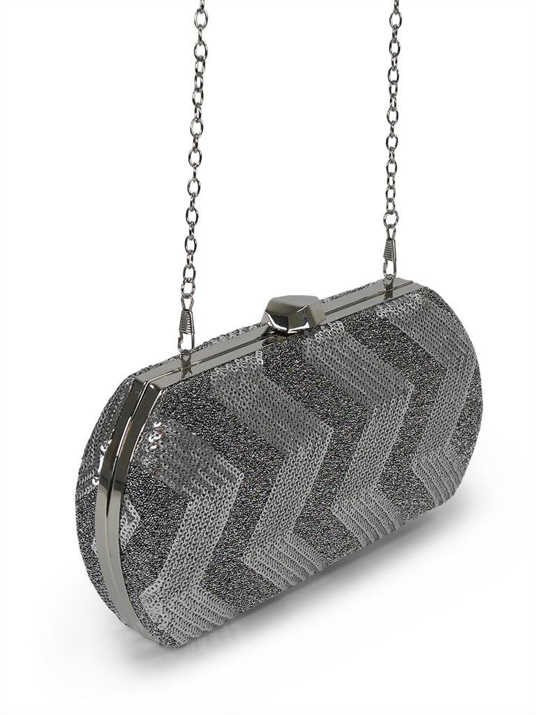 Evening Bag NK 2231 - Silver